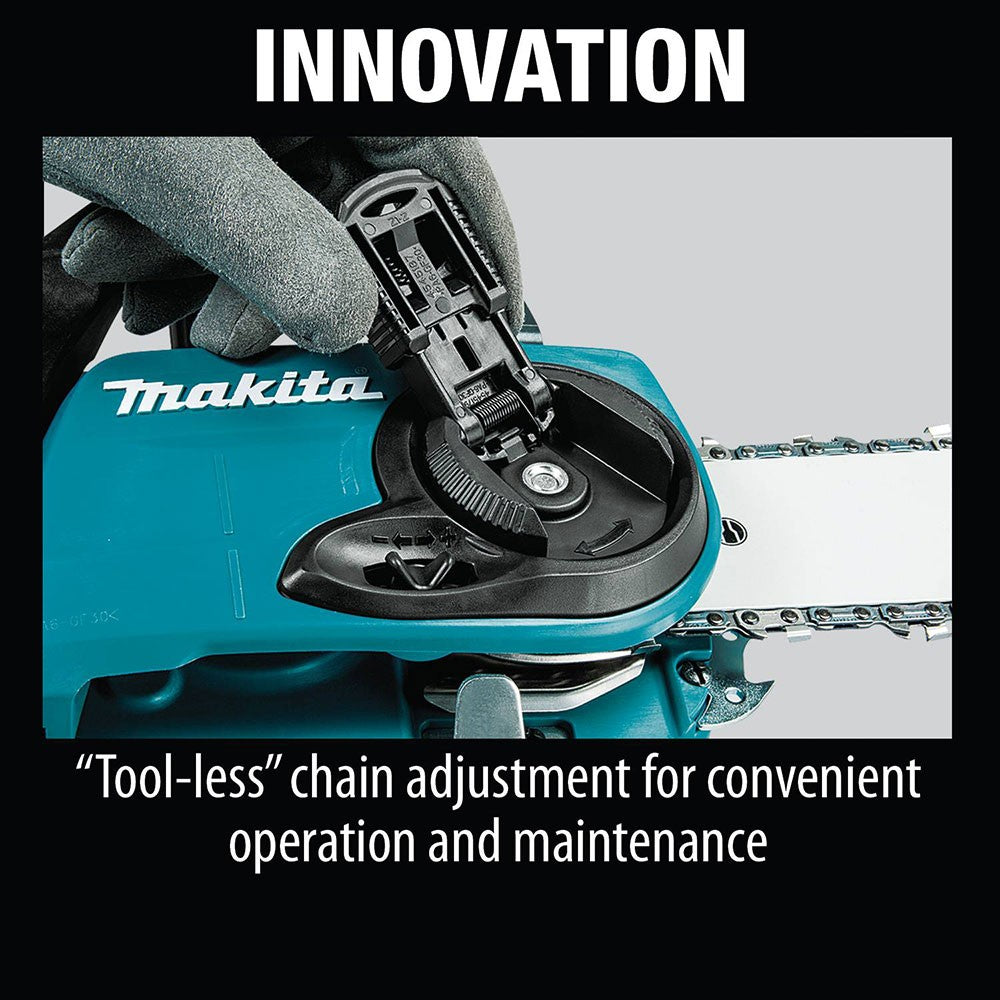 Makita XCU04PT1 18V X2 (36V) LXT 16" Chain Saw Kit with 4 Batteries (5.0Ah)