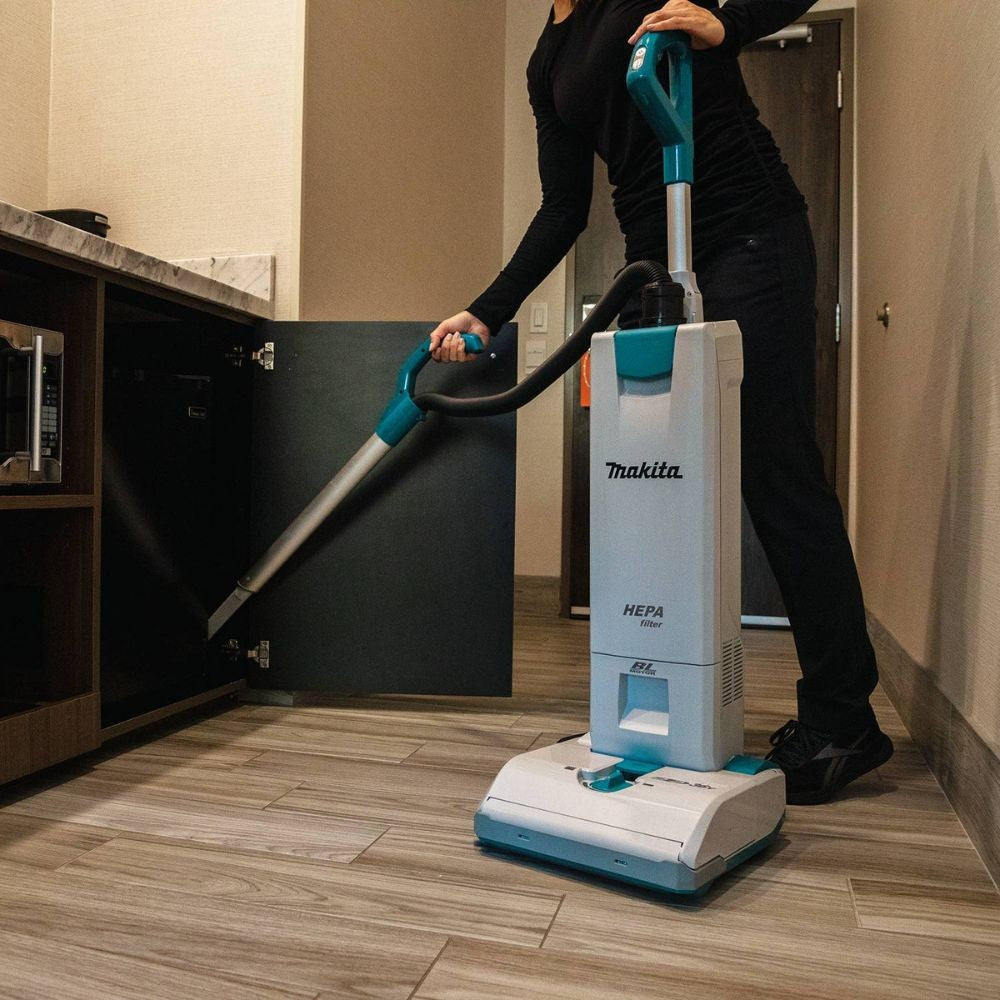 Makita XCV19Z 36V (18V X2) LXT Brushless 1.3 Gallon HEPA Filter 12” Upright Vacuum (Tool Only)
