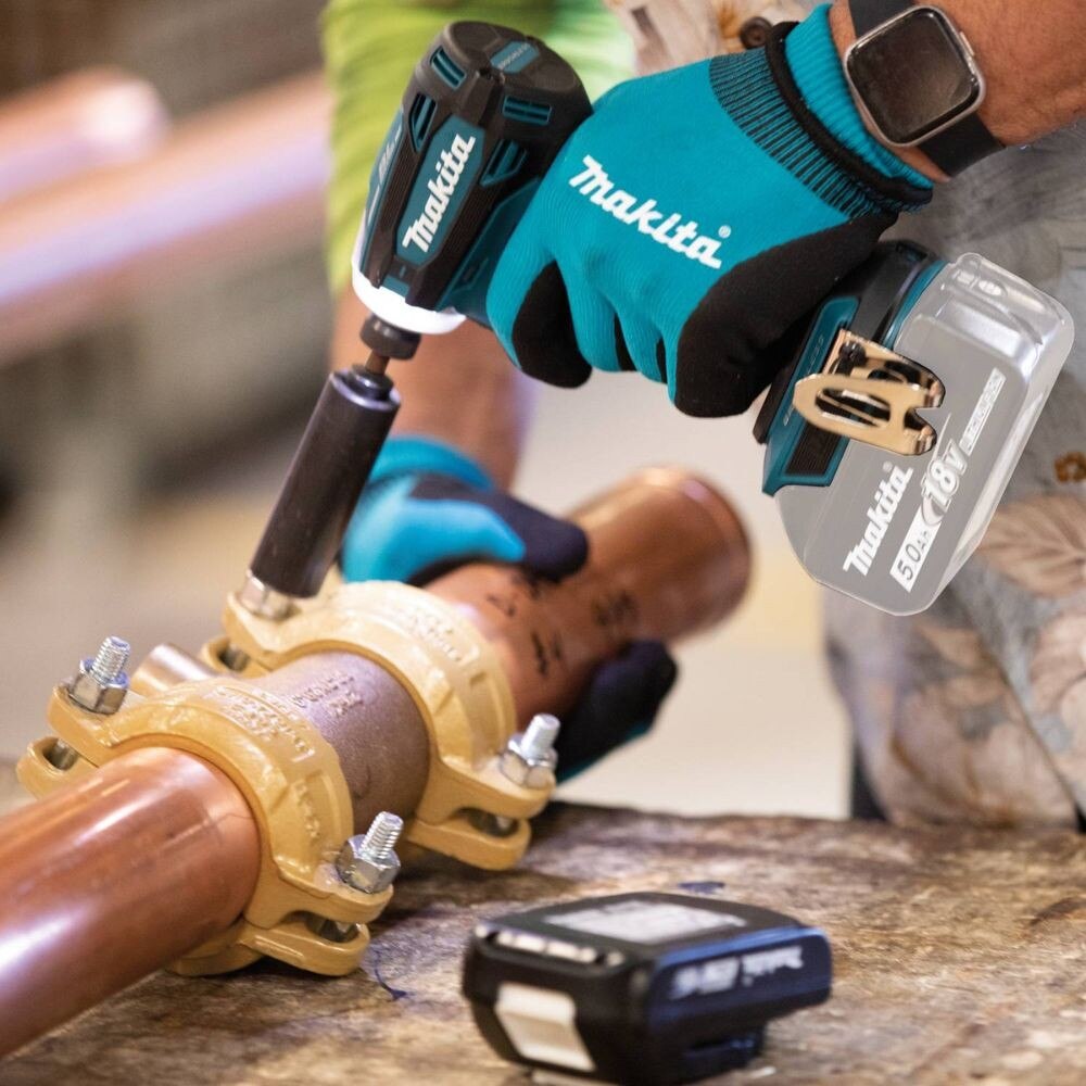 Makita XDT19Z 18V LXT Lithium-Ion Brushless Cordless Quick-Shift Mode 4-Speed Impact Driver, Tool Only