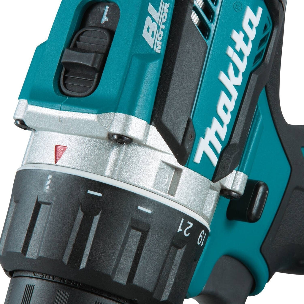 Makita XFD12R 18V LXT Li-Ion Compact Brushless Cordless 1/2" Driver-Drill Kit, 2.0 Ah