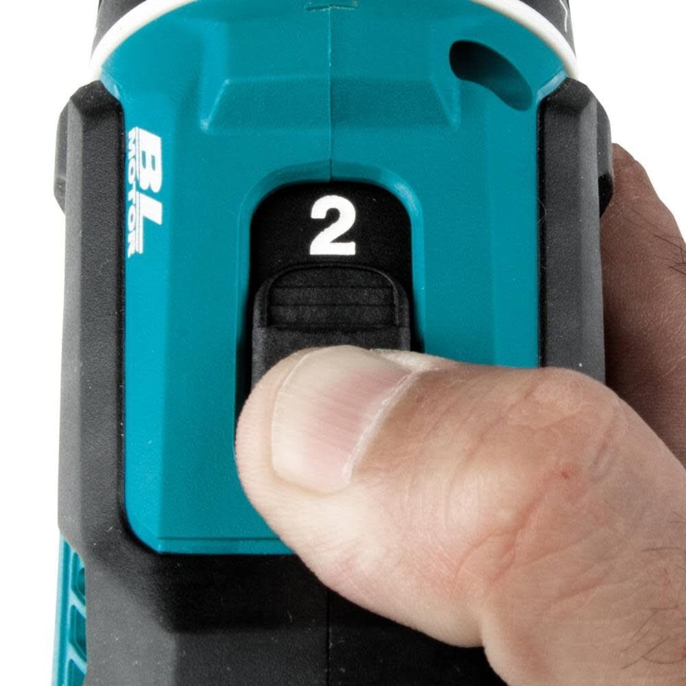 Makita XFD131X2 18V LXT Lithium-Ion Brushless Cordless 2 Pc. Combo Kit, XFD13, DML186W, bag (3.0Ah)