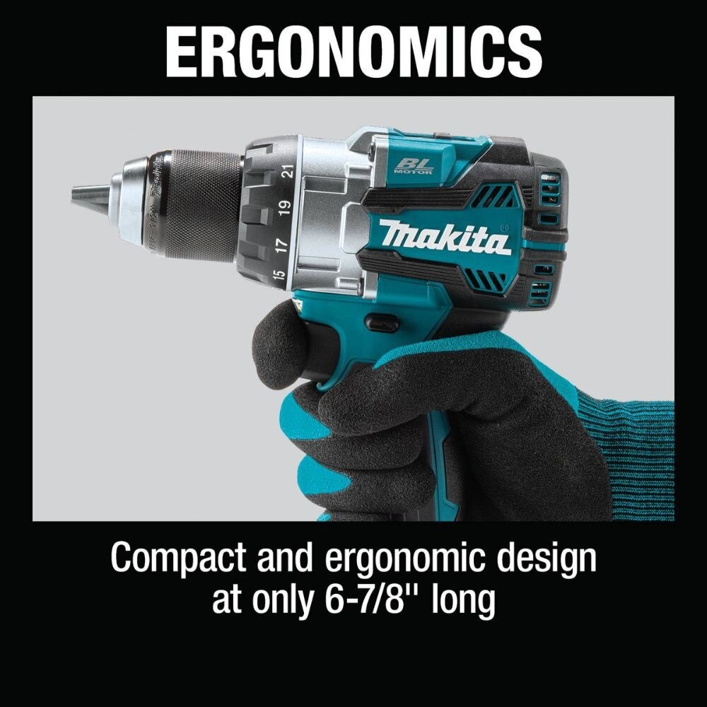 Makita XFD16Z 18V LXT Lithium-Ion Brushless Cordless 1/2" Driver-Drill, Tool Only