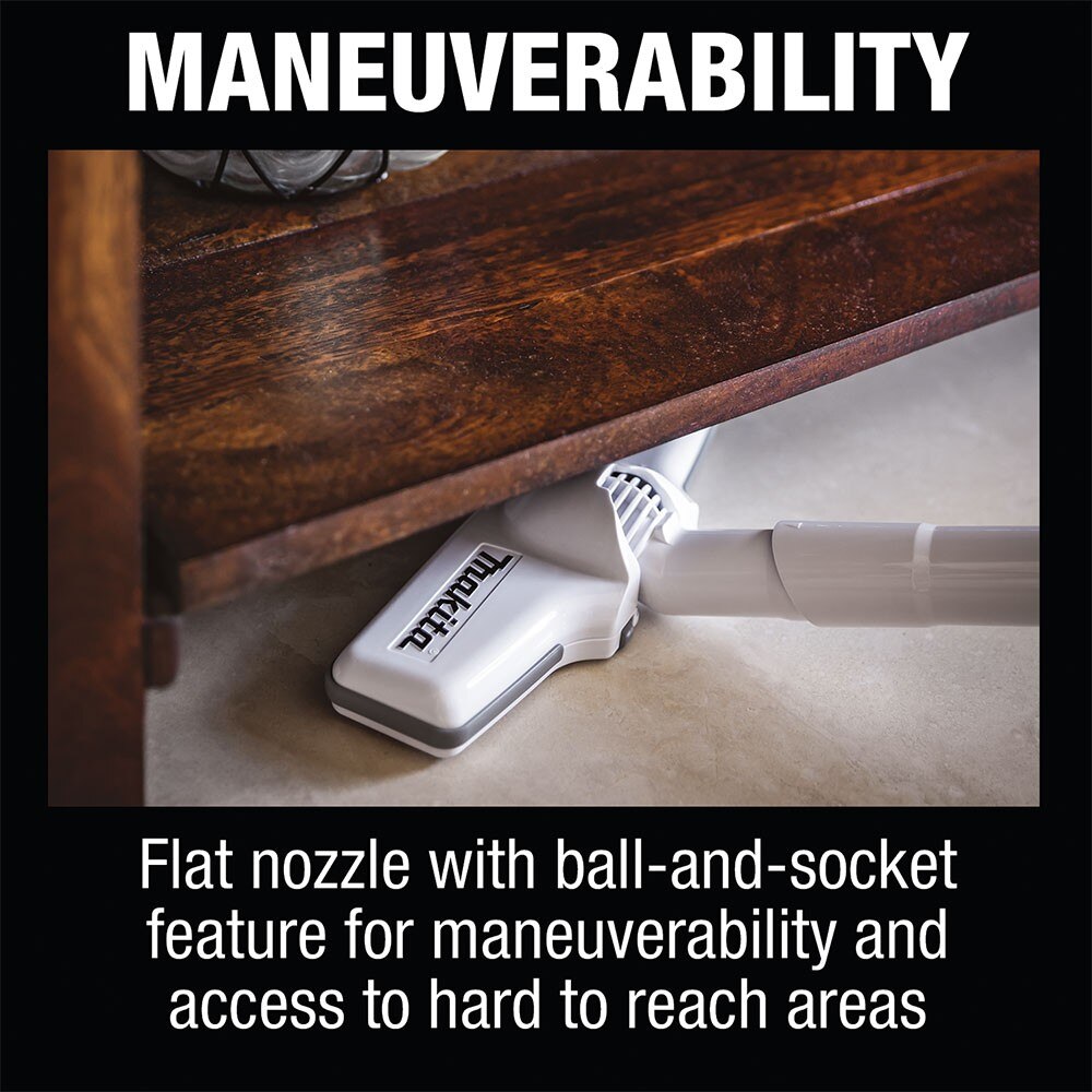 Makita XLC03R1WX4 18V LXT Compact Cordless Vacuum Kit, Trigger w/ Lock (2.0Ah)