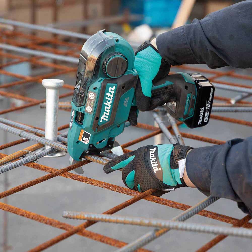 Makita XRT02TK 18V LXT Lithium-Ion Brushless Cordless Deep Capacity Rebar Tying Tool Kit (5.0Ah)