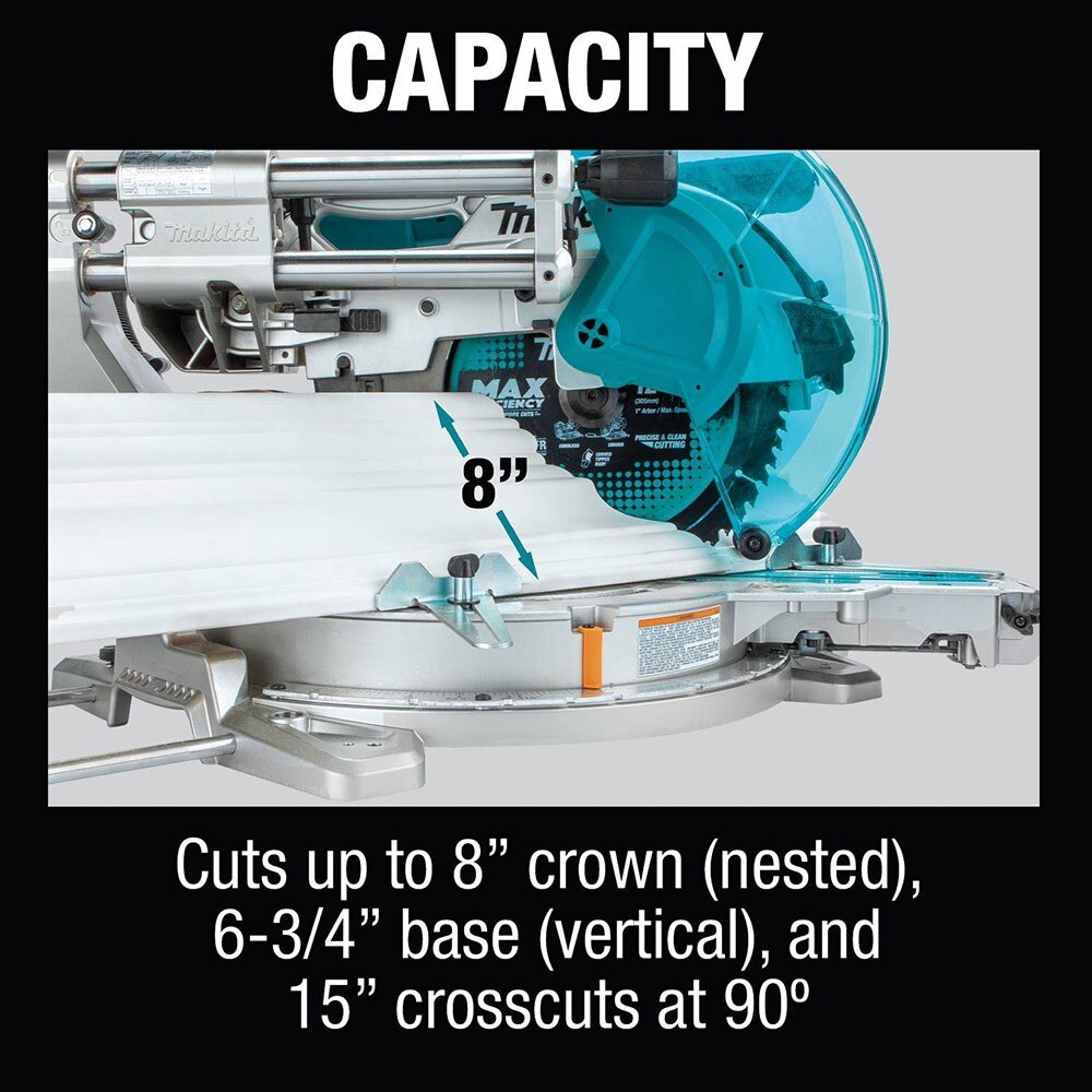 Makita XSL08PT 18V X2 LXT (36V) Brushless 12" Sliding Compound Miter Saw