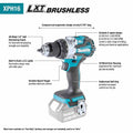 Makita XT296ST 18V LXT Lithium-Ion Brushless Cordless 2-Pc. Combo Kit (5.0Ah)