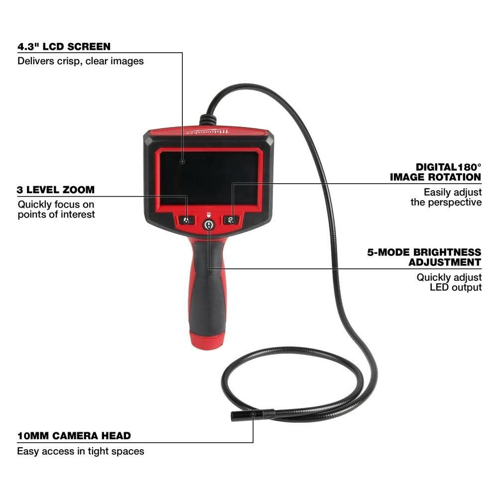 Milwaukee 2319-20 M-Spector 4' Inspection Camera