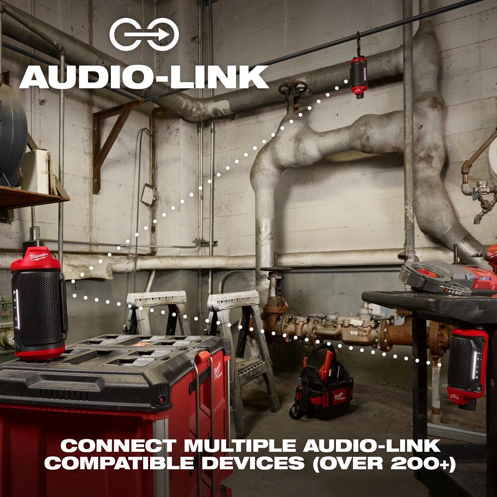 Milwaukee 2955-20 M12 Bluetooth Jobsite Speaker w/ PACKOUT Compatibility
