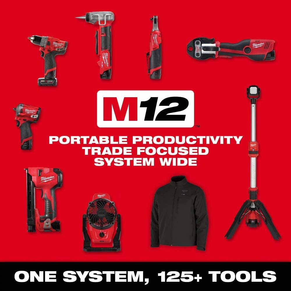 Milwaukee 3401-20 M12 Subcompact Brushless 3/8" Drill/Driver