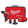 Milwaukee 3404-22 M12 FUEL 1/2" Hammer Drill/Driver Kit