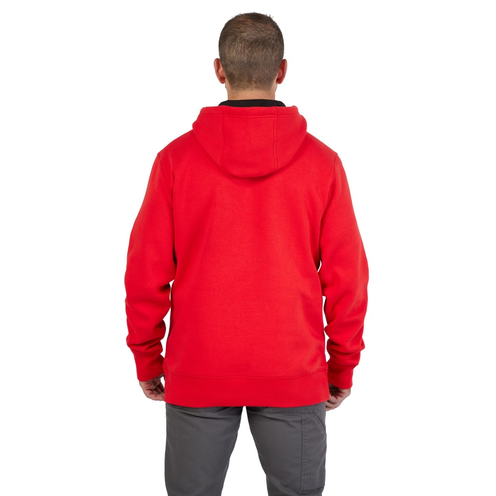 Milwaukee 352R Midweight Pullover Hoodie - Logo Red