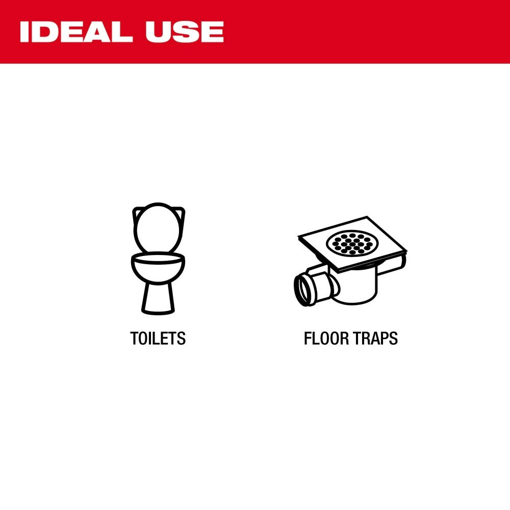 Milwaukee 3576-21 M12 TRAPSNAKE 6' Toilet Auger