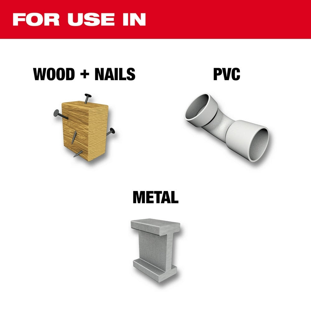 Milwaukee 48-00-5194 12" x 10/14TPI Bi-Metal Super Sawzall Blade