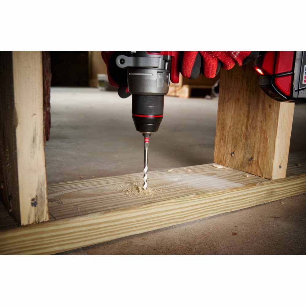 Milwaukee 48-20-8884 3/16" x 4" x 6" SHOCKWAVE Impact Duty Carbide Multi-Material Drill Bit