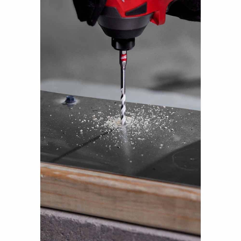 Milwaukee 48-20-8898 SHOCKWAVE Impact Duty Carbide Multi-Material Drill Bit Set - 5PC