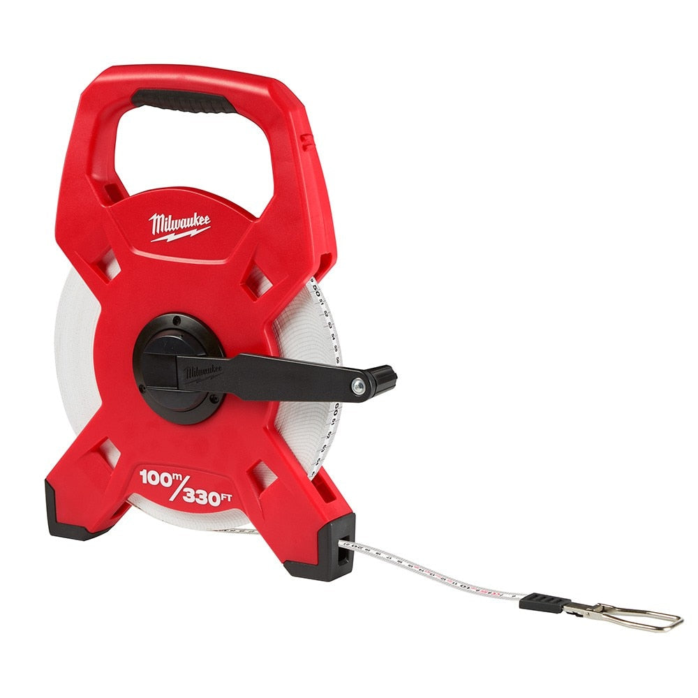 Milwaukee 48-22-5310 100m/300' Fiberglass Open Reel Long Tape