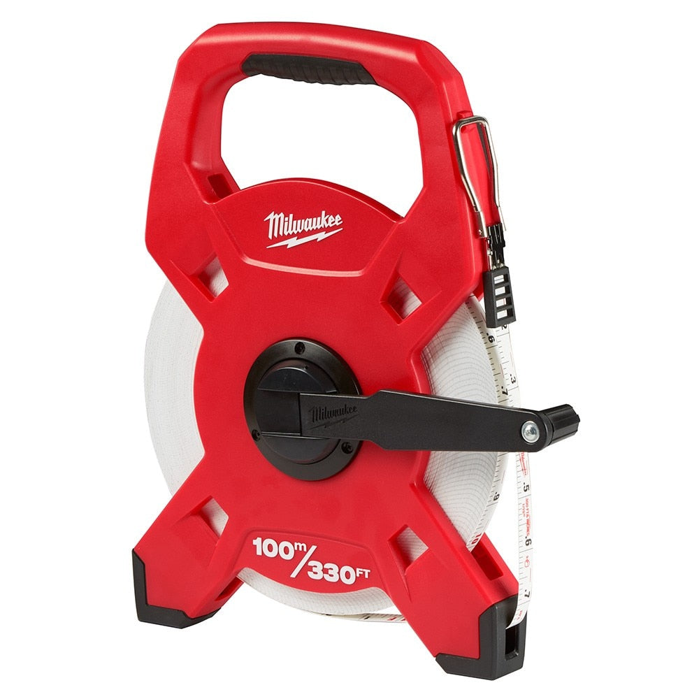 Milwaukee 48-22-5310 100m/300' Fiberglass Open Reel Long Tape