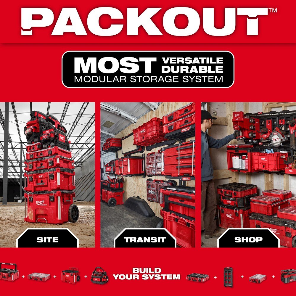 Milwaukee 48-22-8607 PACKOUT Tool Box Long Tool Holder Attachment