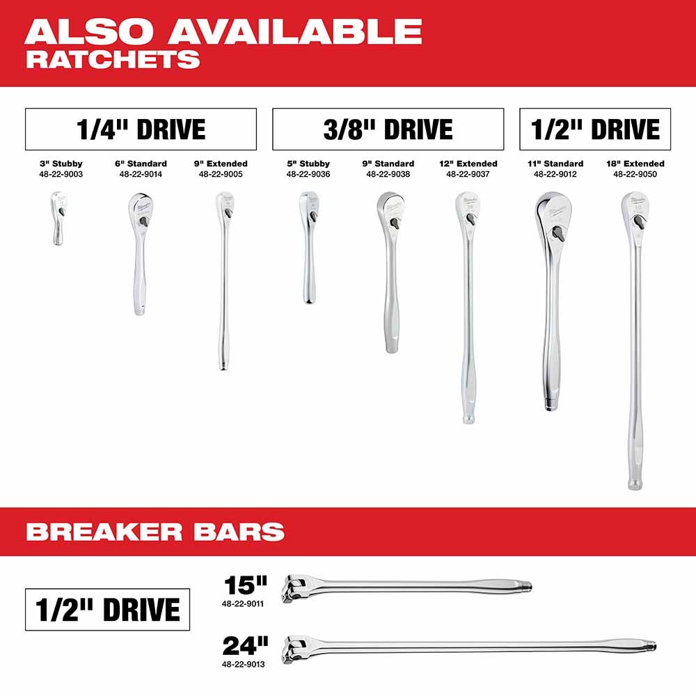 Milwaukee 48-22-9013 1/2" Drive Breaker Bar (24")