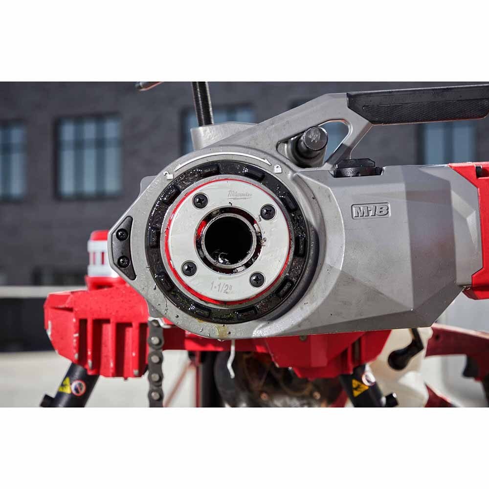 Milwaukee 48-36-1011 1-1/2" High Speed NPT Portable Pipe Threading Forged Aluminum Die Head