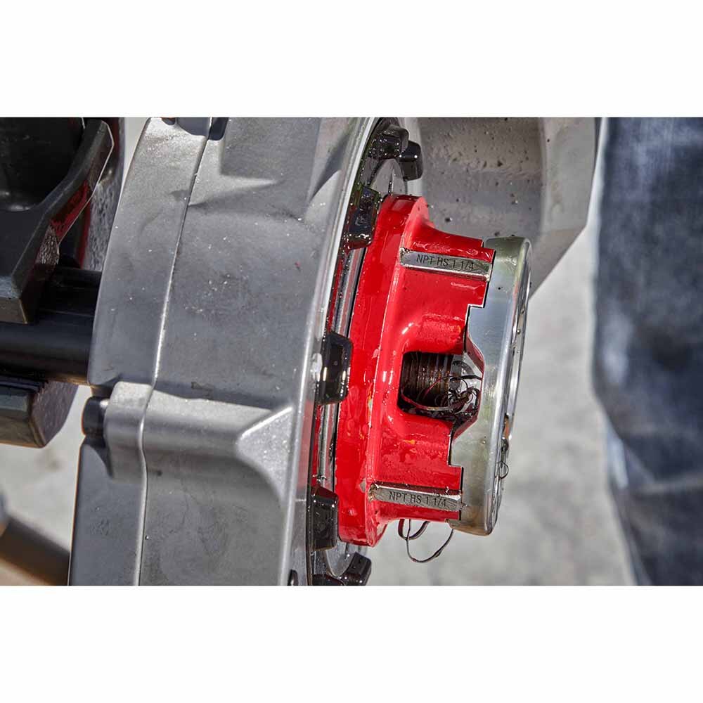Milwaukee 48-36-1011 1-1/2" High Speed NPT Portable Pipe Threading Forged Aluminum Die Head