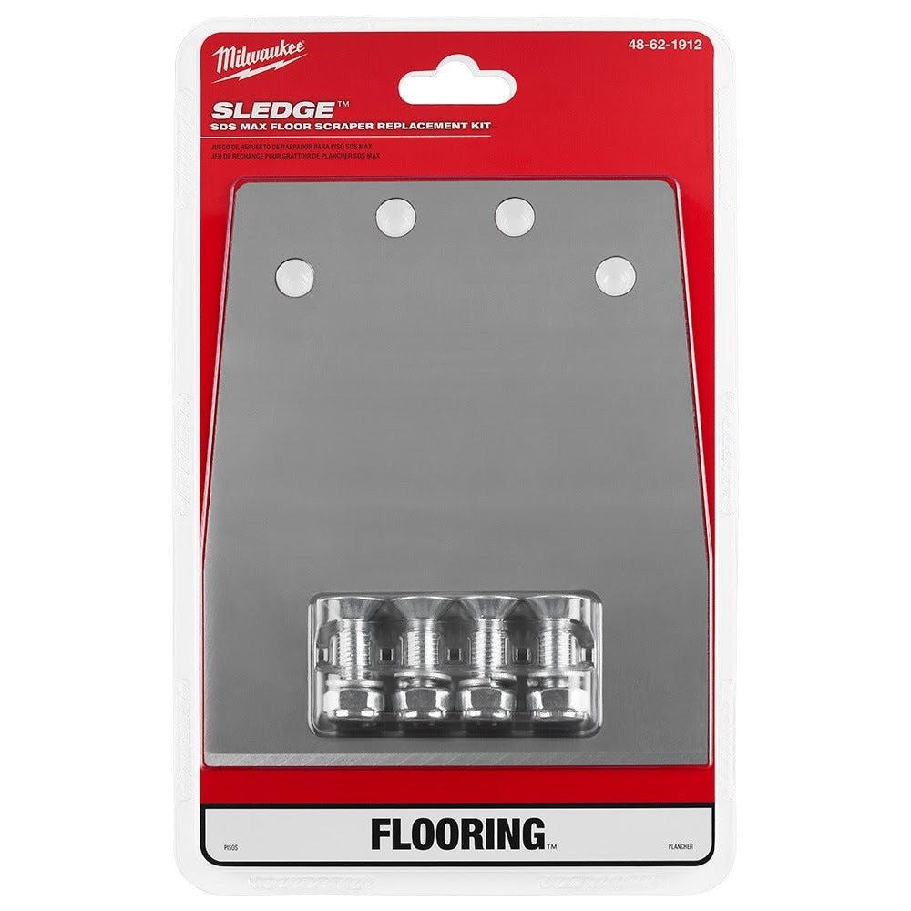 Milwaukee 48-62-1912 SDS MAX SLEDGE Floor Scraper Replacement Kit