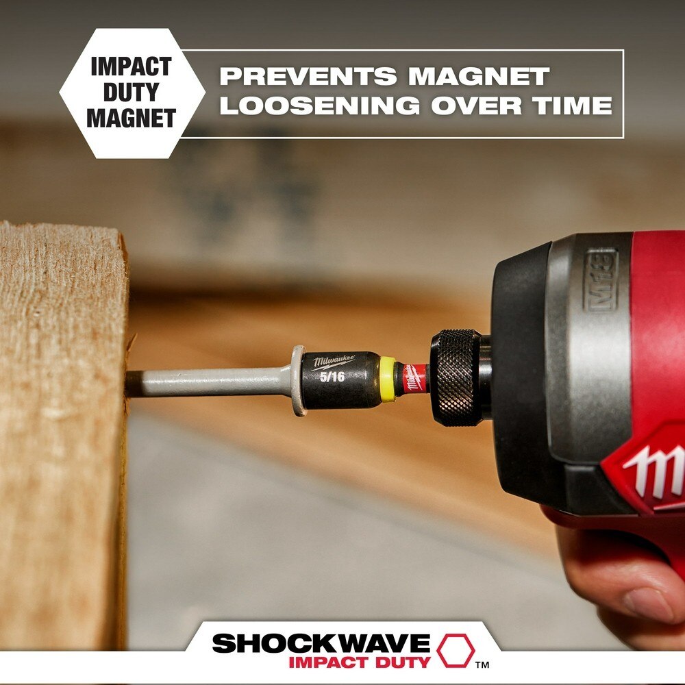Milwaukee 49-66-4583 SHOCKWAVE Impact Duty 5/16" x 6" Magnetic Nut Driver