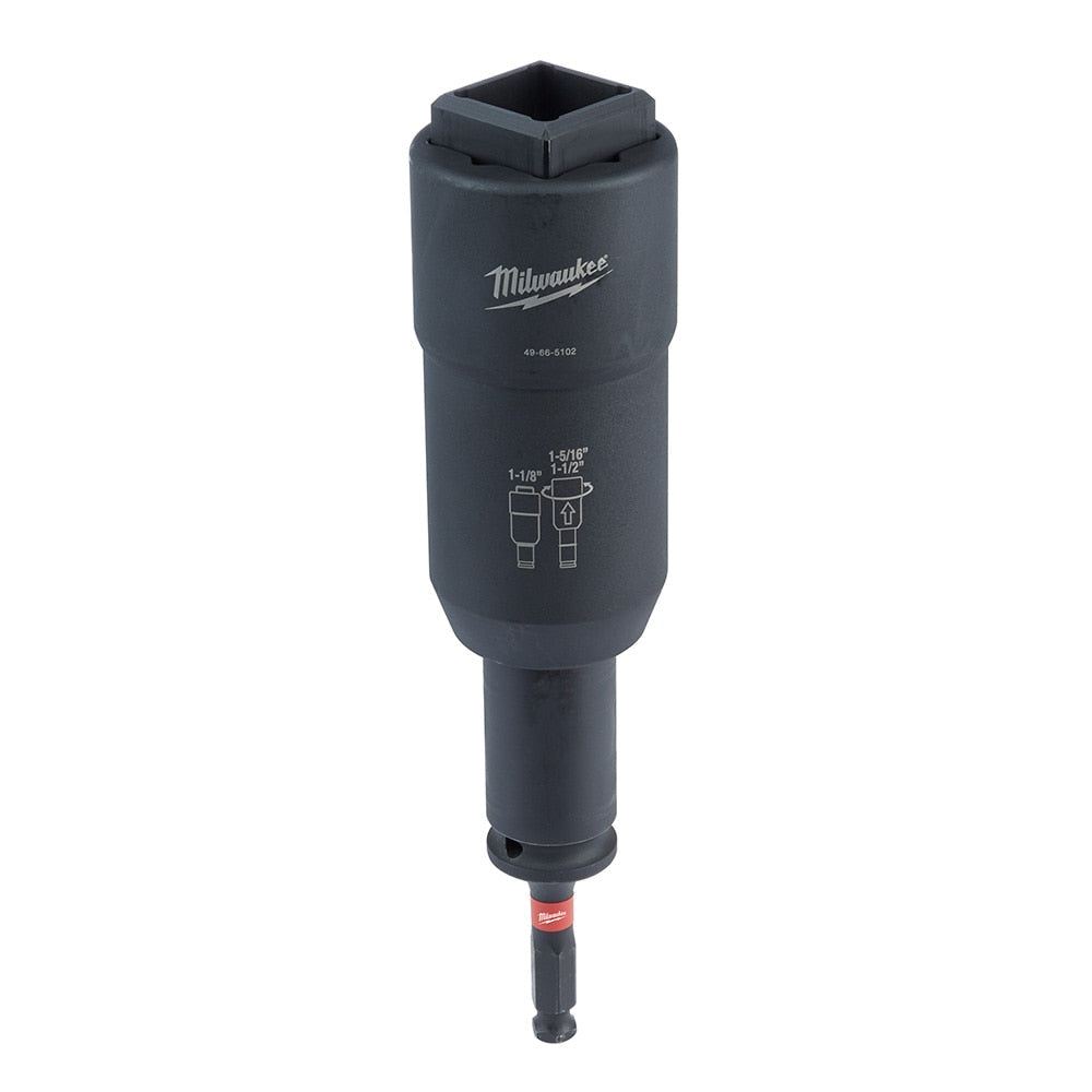 Milwaukee 49-66-5102 Shockwave Lineman's 3 in 1 Transmission Utility Socket