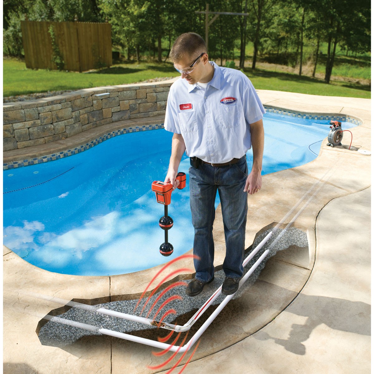 RIDGID 19238 NaviTrack Scout Underground Pipe & Cable Locator Device