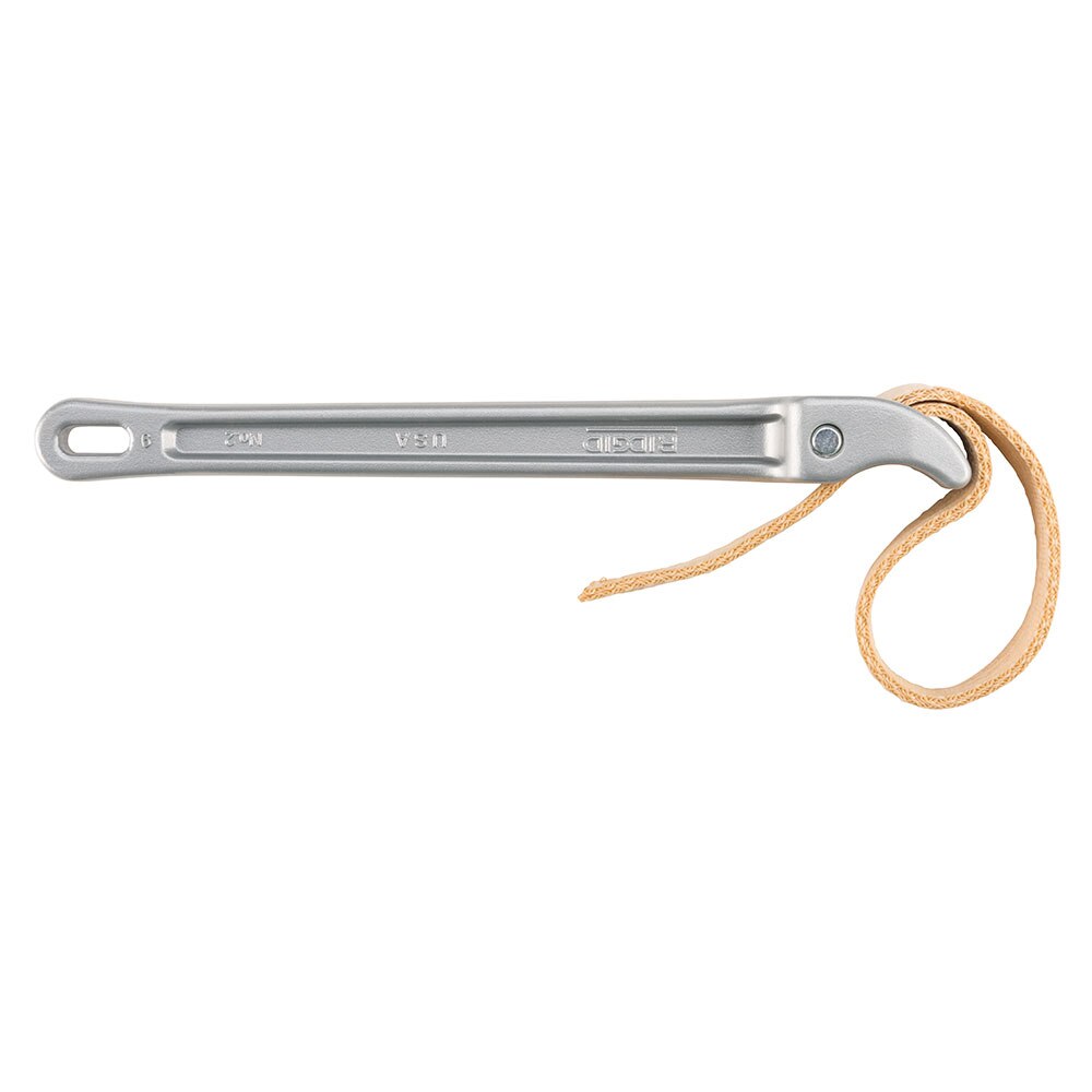 RIDGID 31340 #2 Aluminum Strap Wrench, 3 1/2" OD Capacity
