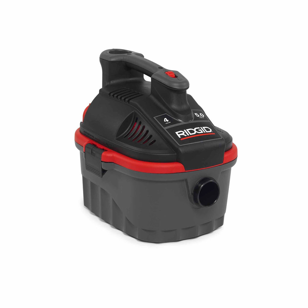 RIDGID 50313 4000RV 4 Gal Portable Red Wet/Dry Vacuum
