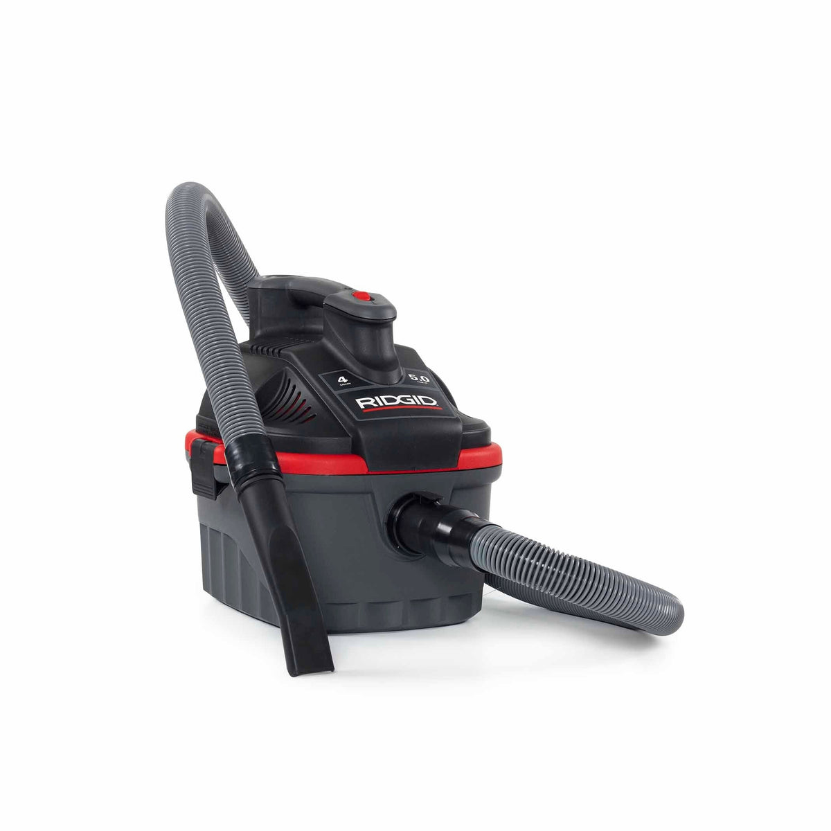 RIDGID 50313 4000RV 4 Gal Portable Red Wet/Dry Vacuum