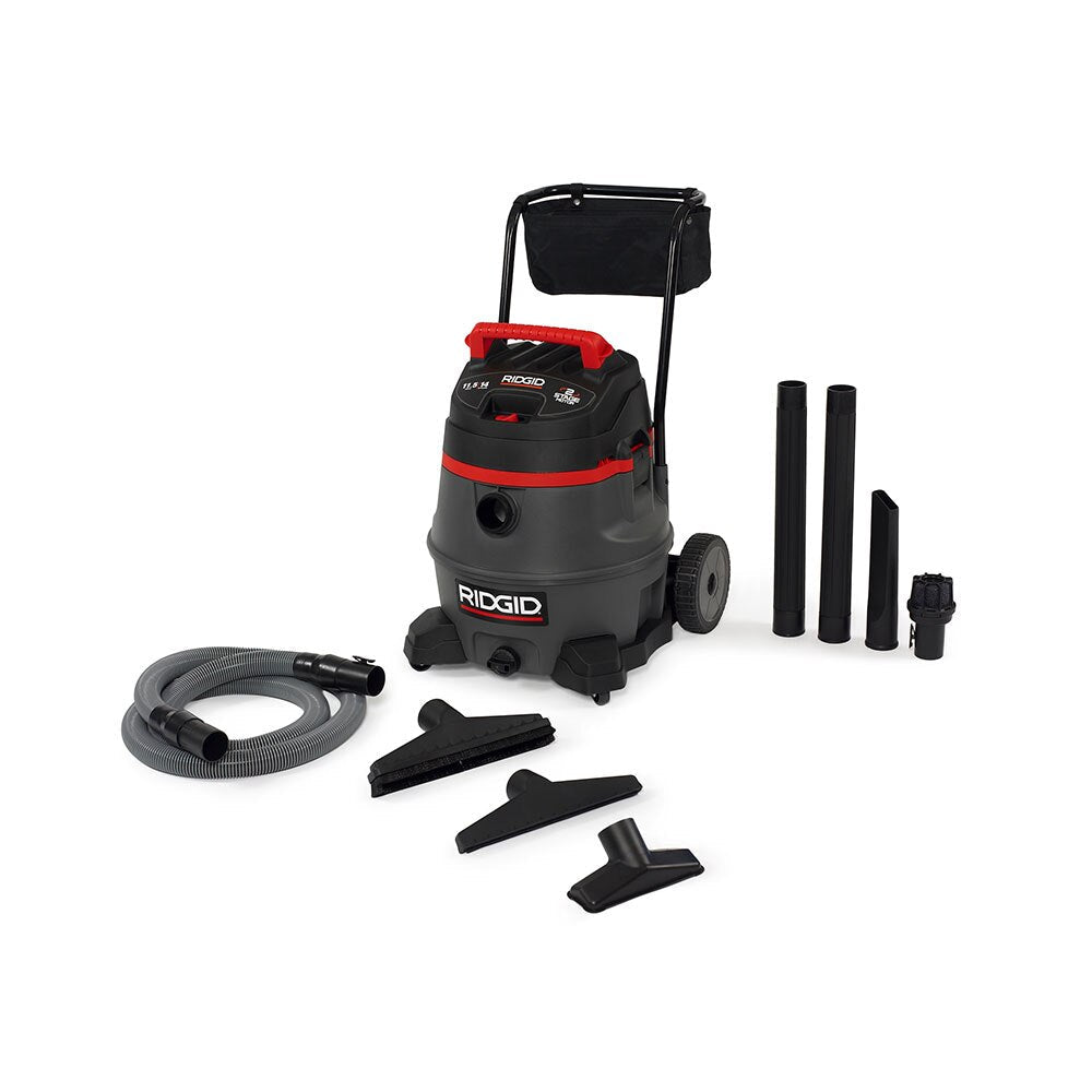 RIDGID 50358 RV2400A 14 Gal Red 2 Stage Wet/Dry Vac