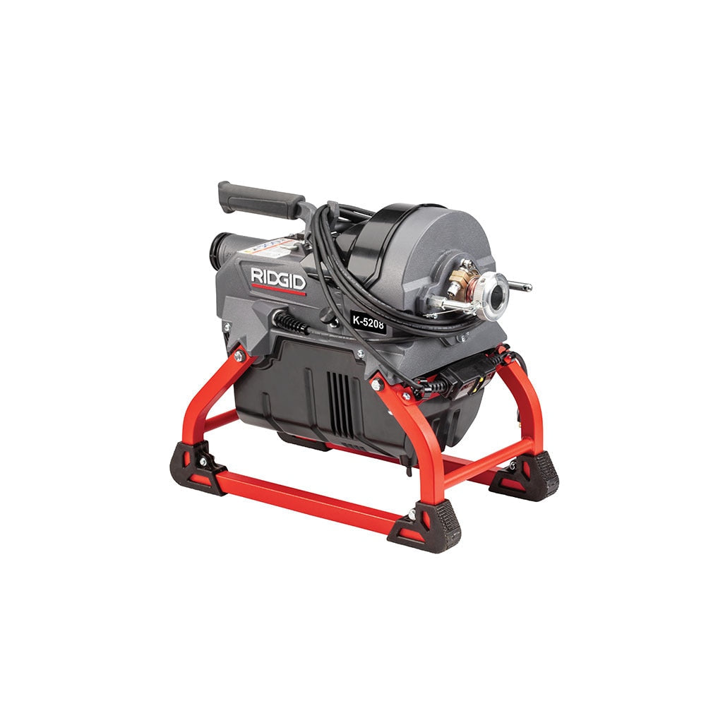 RIDGID 61688 K-5208, 115V 60Hz Sectional Drain Cleaner With Guide Hose