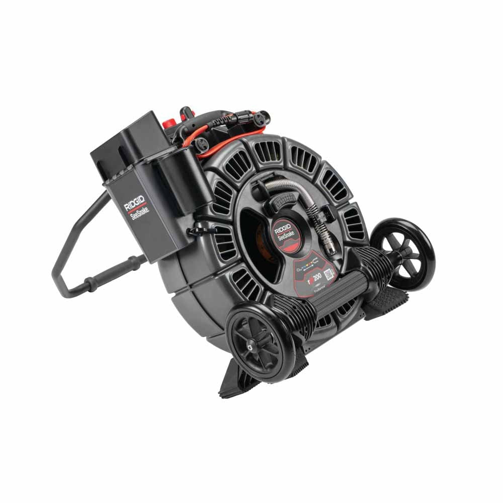 Ridgid 63658 SeeSnake® rM200A Reel (200' / 61m) with Self-Leveling Camera powered with TruSense®