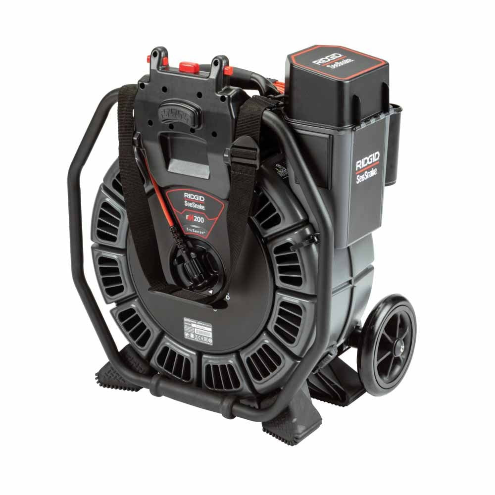 Ridgid 63658 SeeSnake® rM200A Reel (200' / 61m) with Self-Leveling Camera powered with TruSense®