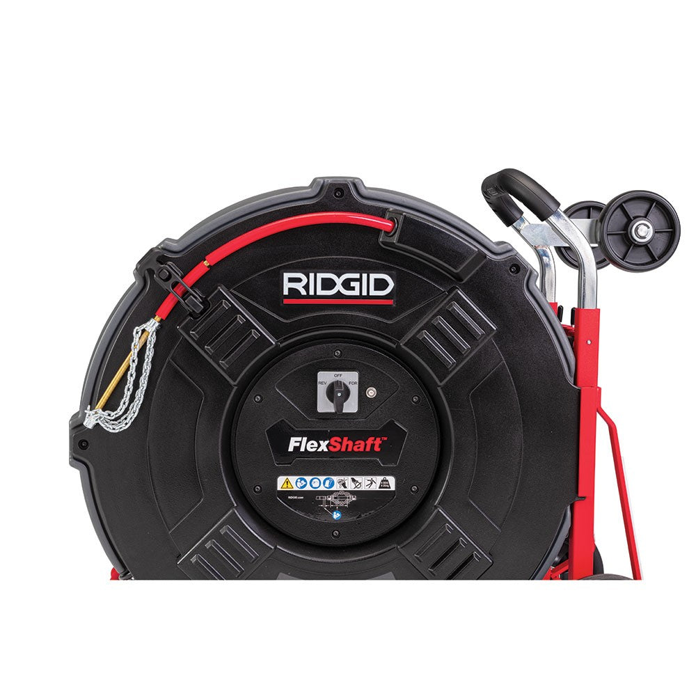 RIDGID 66593 120V FlexShaft NA 3"-6" Pipes