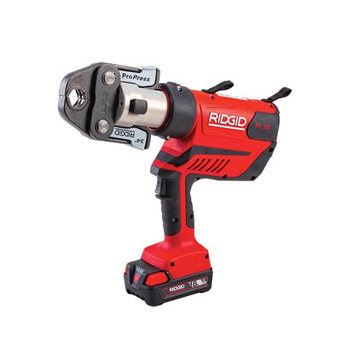 Ridgid 67073 RP 350 Press Tool Kit, Corded Adapter, 1/2" - 1" ProPress Jaws