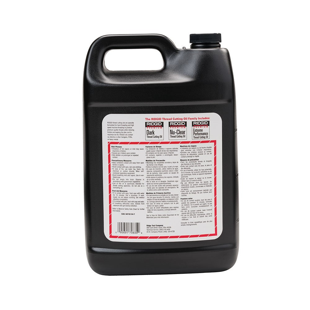 RIDGID 70835 Nu-Clear Thread Cutting Oil - 1 Gallon