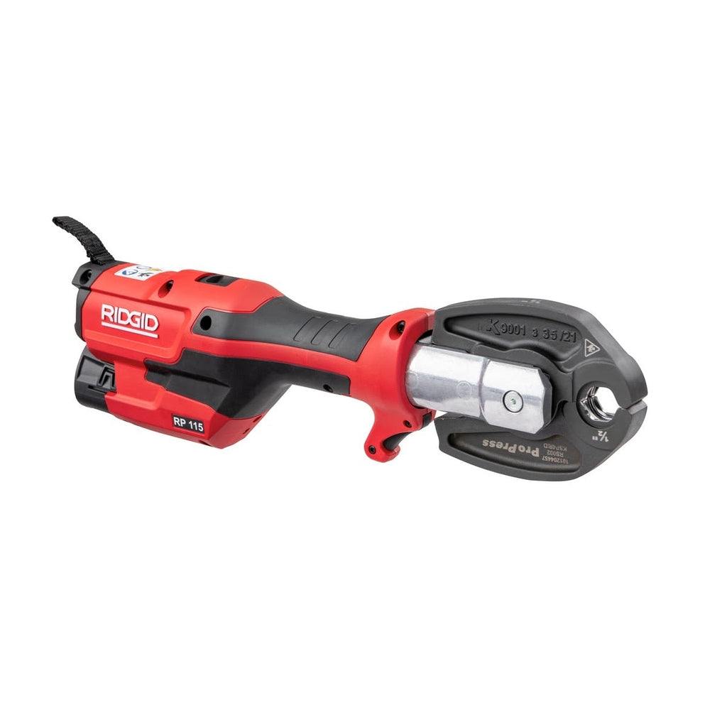 Ridgid 72543 RP 115 Mini Press Tool 12V Battery Kit with PureFlow Jaws 1/2 in. to 3/4 in. (1 Kit)