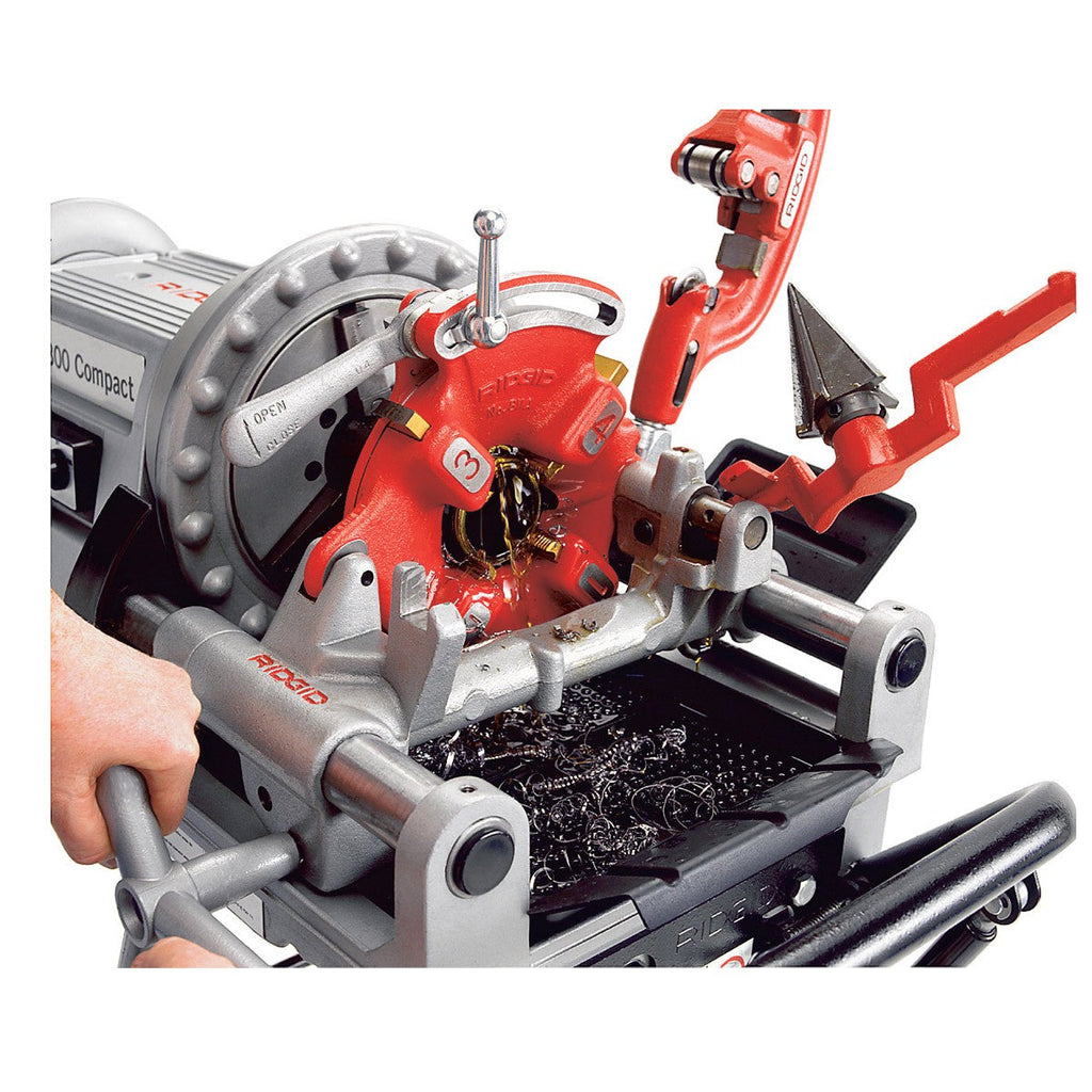 RIDGID 75602 52 RPM 300 Compact Pipe Threading Machine w/ 250 stand
