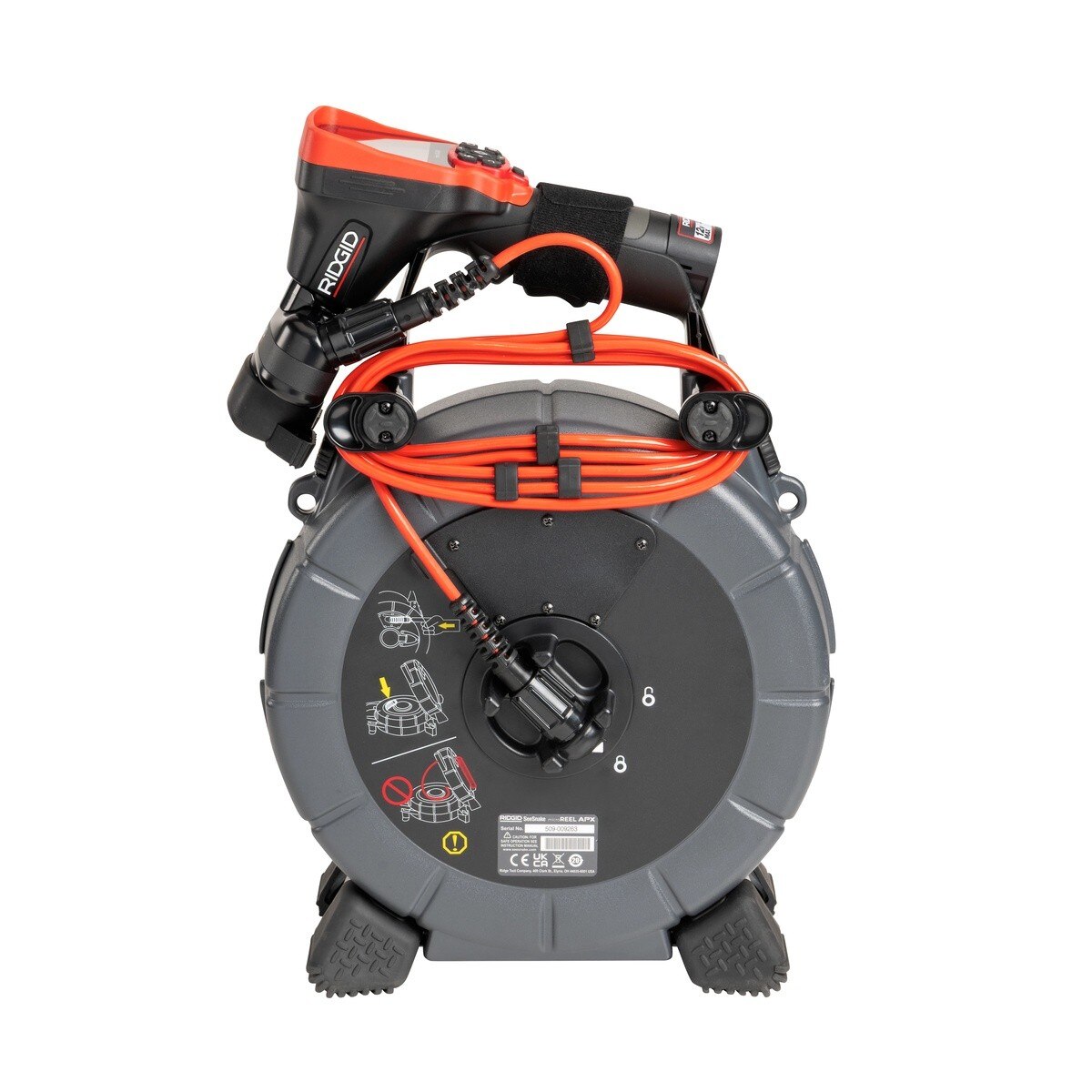 Ridgid 79128 SeeSnake microREEL Essentials Inspection System for Pipe Inspection