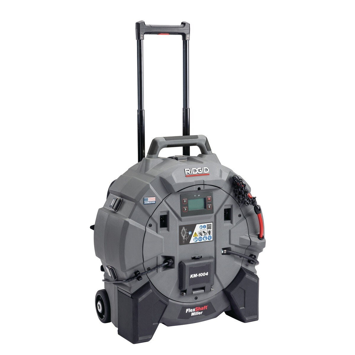 Ridgid 79713 FlexShaft KM-1004 Milling Machine Hybrid Power for 1-1/4" to 4" Pipes Tool Only