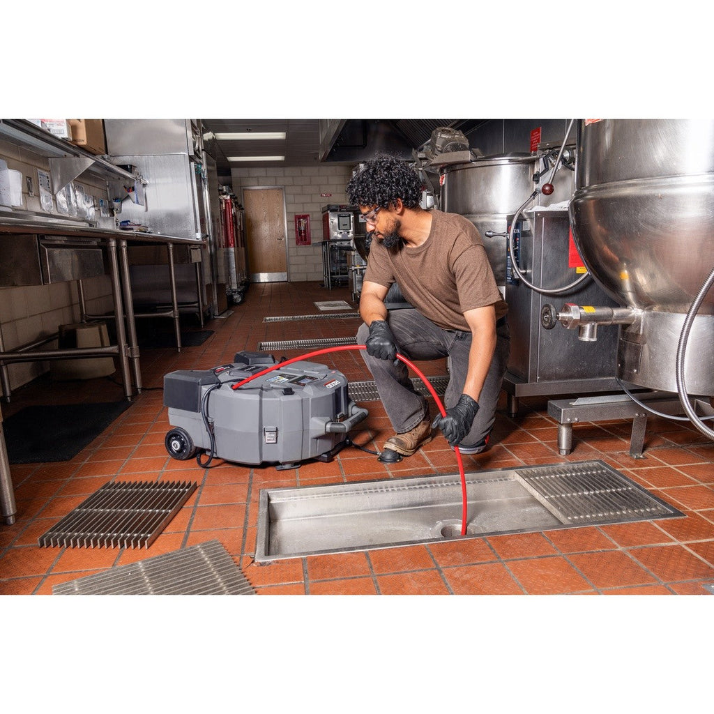 Ridgid 79713 FlexShaft KM-1004 Milling Machine Hybrid Power for 1-1/4" to 4" Pipes Tool Only