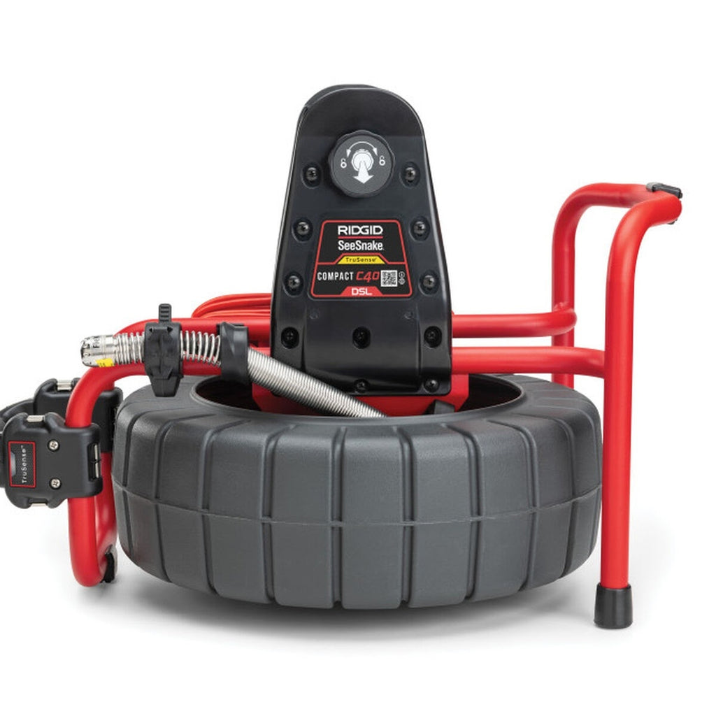 Ridgid 82143 SeeSnake Compact C40 DSL Camera Reel with TruSense Digital Self-Leveling