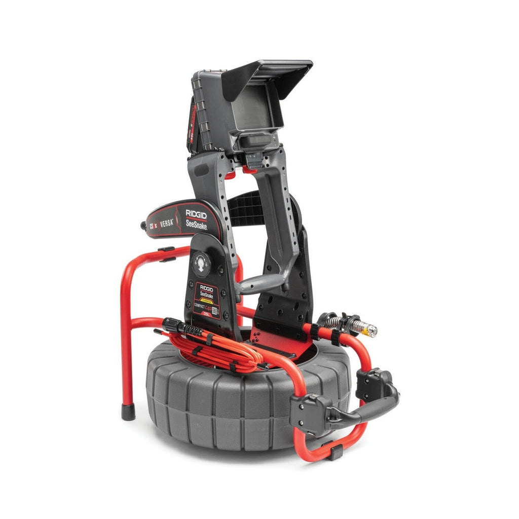 Ridgid 82143 SeeSnake Compact C40 DSL Camera Reel with TruSense Digital Self-Leveling