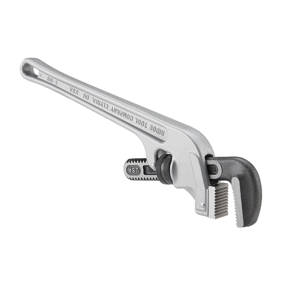 RIDGID 90122 18" Aluminum End Pipe Wrench - Model E-918